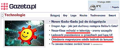 Nasza Klasa wchodzi w telewizj, chodzenie magnetyczne odel, adowarki