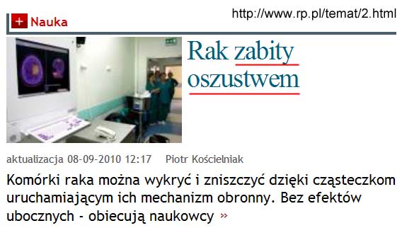 Rak zabity oszustwem, a moe jednak tylko podstpem? Gupstwa z Rzeczpospolitej