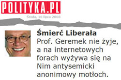 Z czego się mieje red. Adam Szostkiewicz?